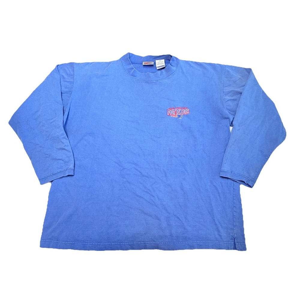 Vintage 1998 New‎ England Patriots NFL Edge Embroidered T Shirt Large USA